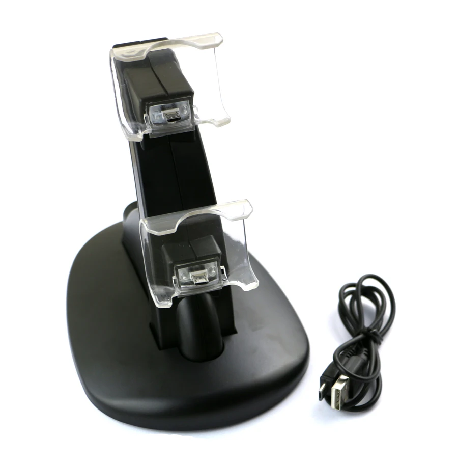 Dual LED USB Charger for PS4 Controller Playstation 4 games Charging Dock Stand Station console Gaming - Image 5