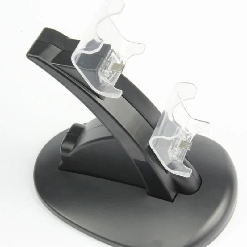 Dual Controllers Charger Charging Dock Stand Station For Sony PlayStation 4 PS4 PS 4 Game Gaming Wireless Controller Console - Image 3