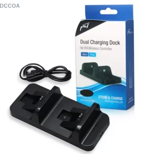 PS4 Controller Charger Fast Charging Dock Gaming Controller Stand Station for Playstation 4 Games Console Accessories