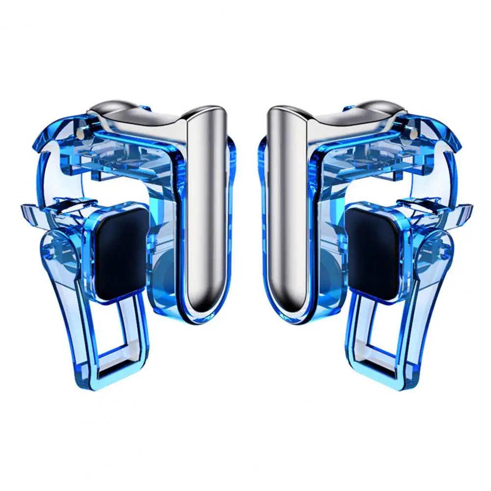 2Pcs GT01 Smartphone Gaming Trigger Joystick for PUBG Mini Metal Game Trigger Controller Fire Buttons Shooter Pubg Controller - Image 5