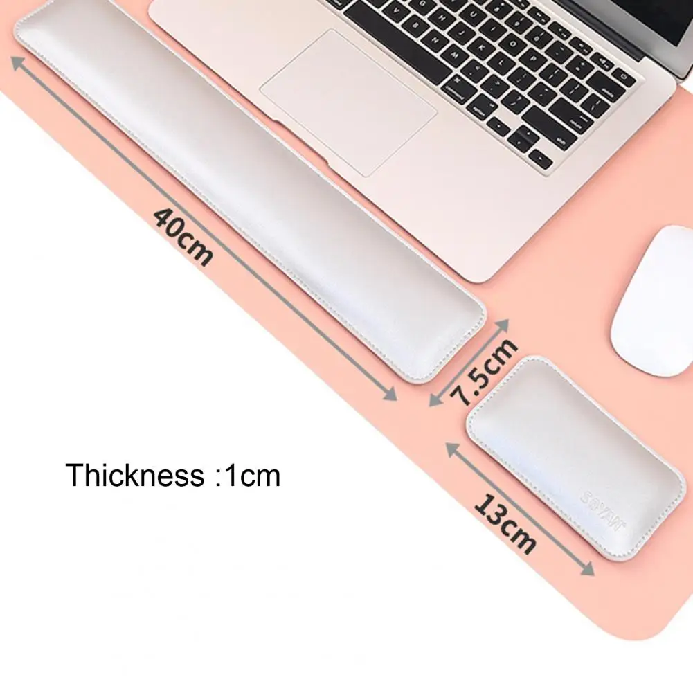 1 Set Memory Sponge Mouse Mat Gaming Mechanical Keyboard Anti Slip Wrist Rest Pad Ergonomic Hand Wrist Support Cushion - Image 6