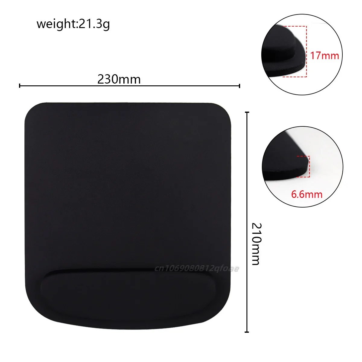 Computer Game Mouse Pad Environmental Eva Ergonomic Mousepad Wrist Pad Solid Color Comfortable Mouse Mats For Office Accessories - Image 6
