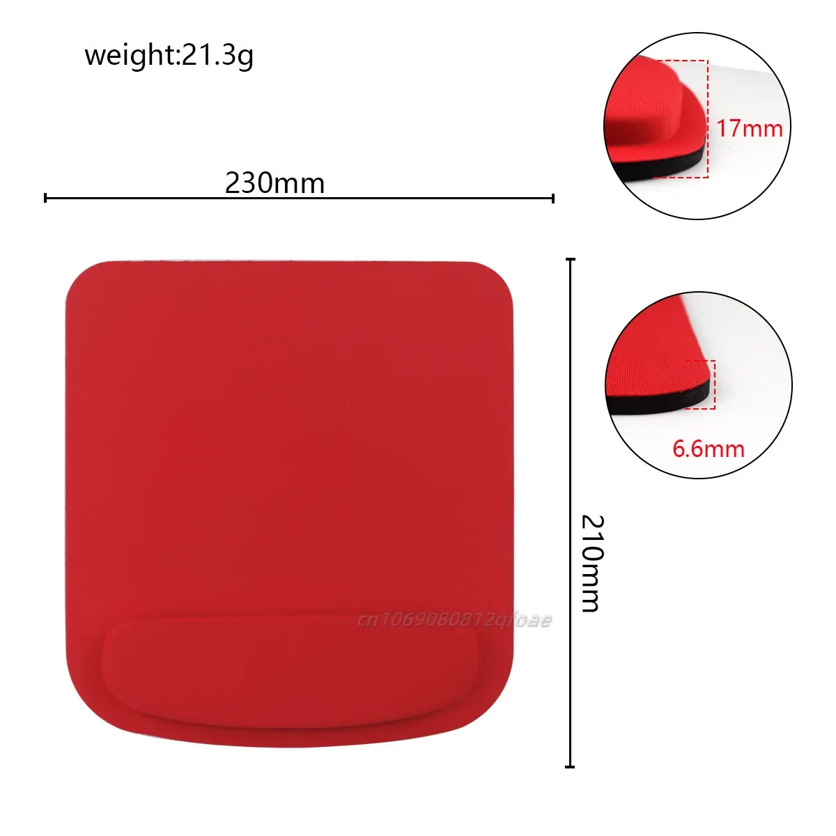 Computer Game Mouse Pad Environmental Eva Ergonomic Mousepad Wrist Pad Solid Color Comfortable Mouse Mats For Office Accessories - Image 3
