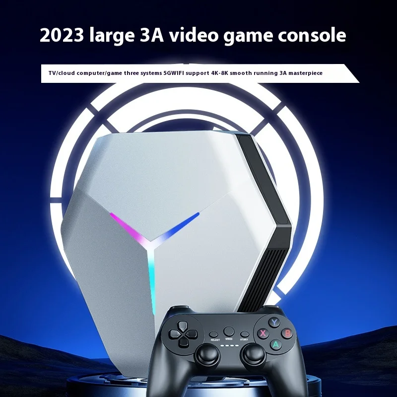 New X10 Retro Games Stick Console 4k 10000 Games TV BOX 5G Dual System 2.4G Wireless Gamepad PSP N64 PS1 Emulators Game Console - Image 5