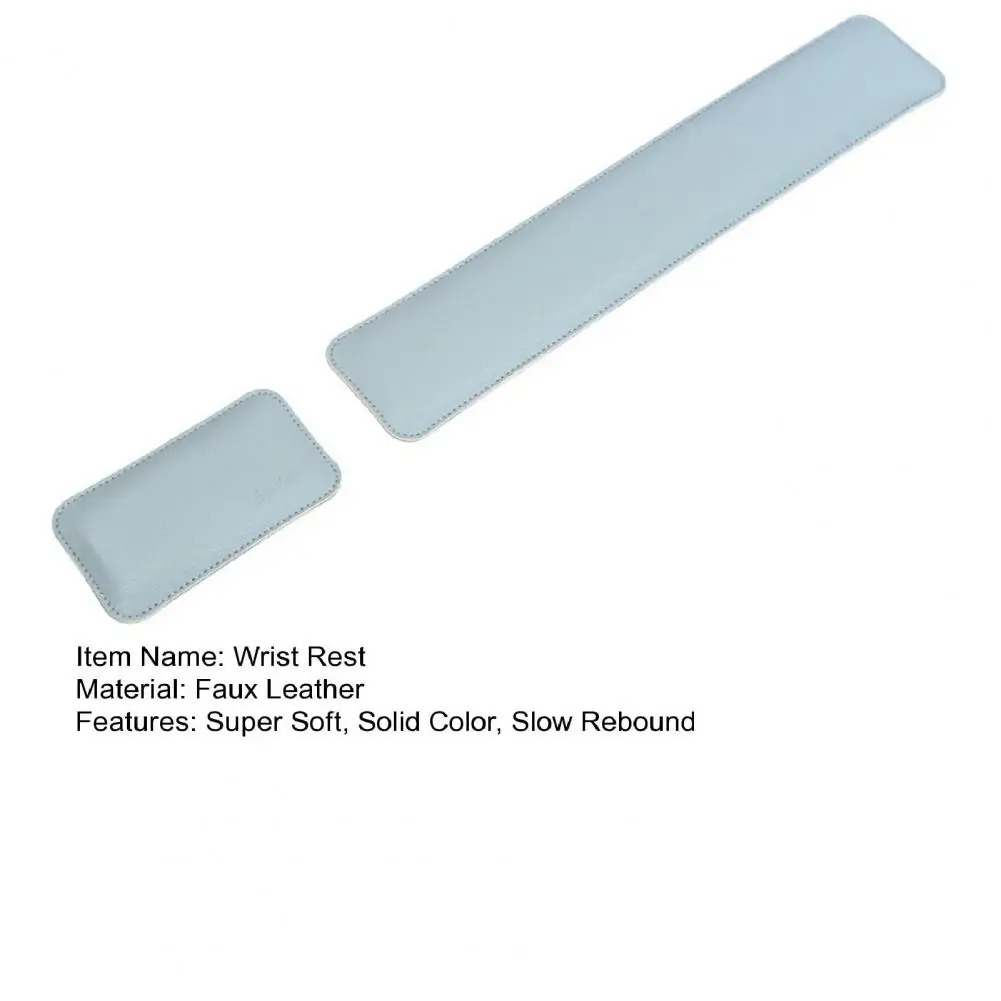 1 Set Memory Sponge Mouse Mat Gaming Mechanical Keyboard Anti Slip Wrist Rest Pad Ergonomic Hand Wrist Support Cushion - Image 5